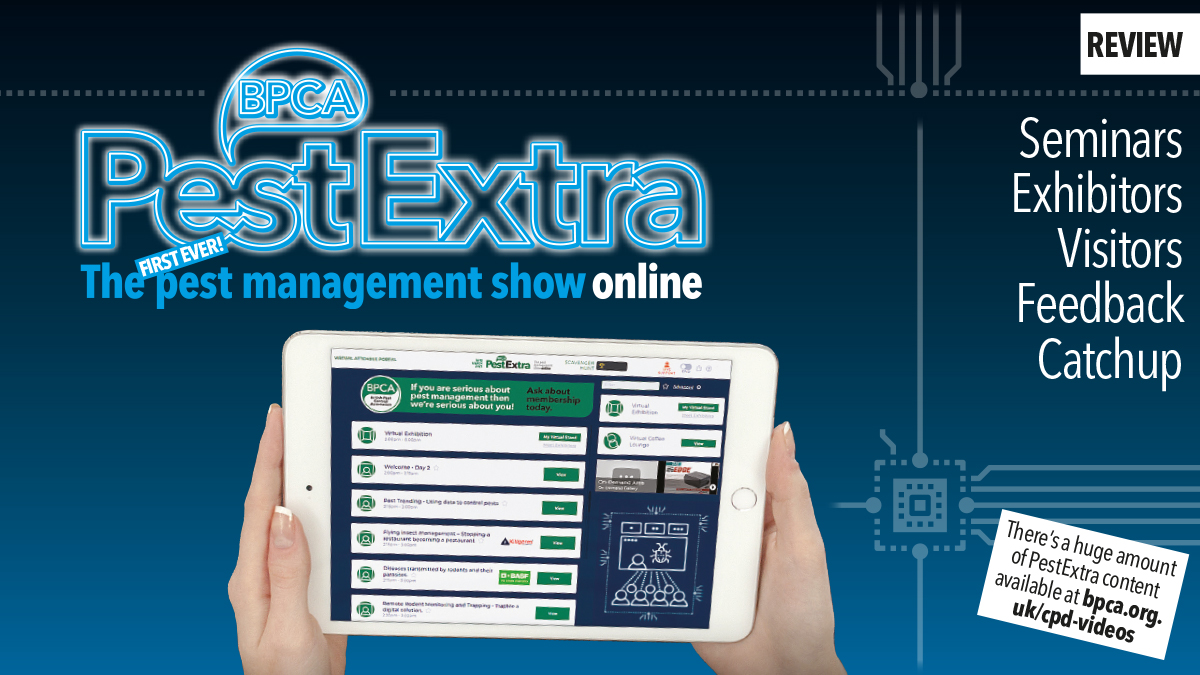 PestExtra 2021 review the pest managment show online